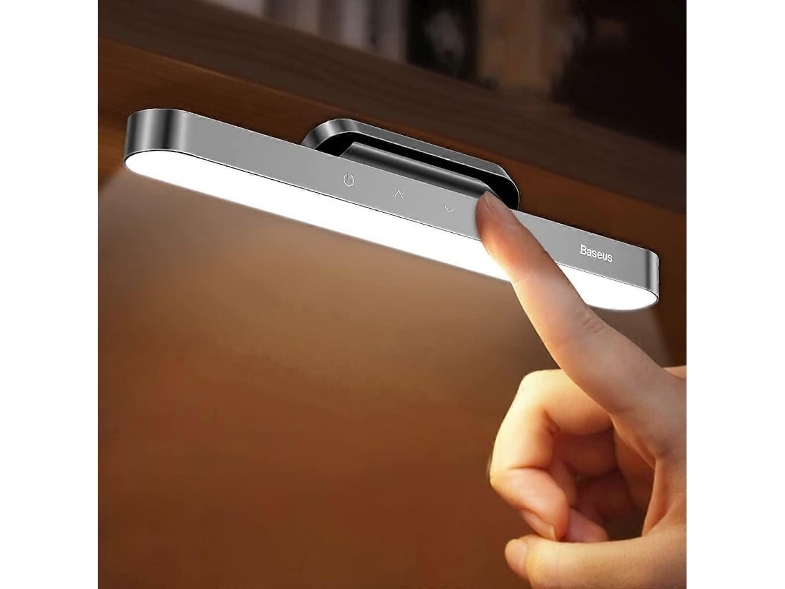 Rebe-luz Led Magnética Recargable, Luz Bajo Armario Con Apagado Retardado Y Ajuste De Brillo Sin Escala