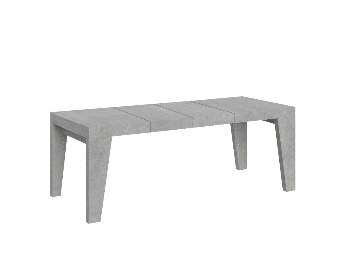 Mesa extensible 200/304x90 cm Naxy Premium Hormigón Itamoby