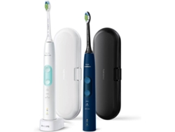 Cepillo de Dientes Eléctrico PHILIPS HX6851/34 Azul y Blanco (62.000 rpm)