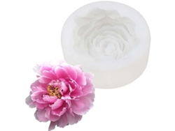 2026altiro-molde De Silicona Grande 3d Con Forma De Flor De Pivoine, Moldes De Cera Aptos Para Uso Alimentario, Para Regalos Hechos A Mano.
