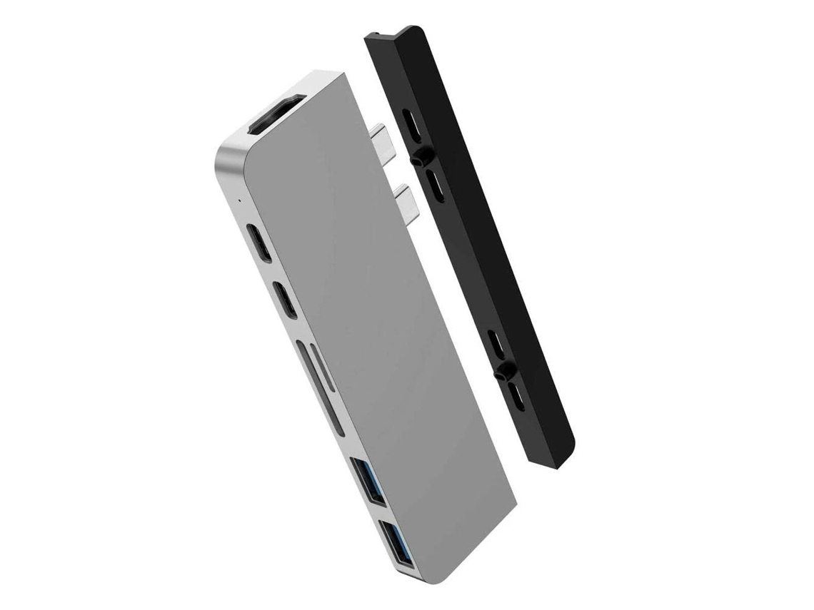 Hub TARGUS Hd28c-silver (USB - Plata)