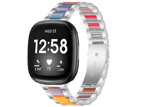 Correa Acero para Fitbit by Google Versa 2 Opala