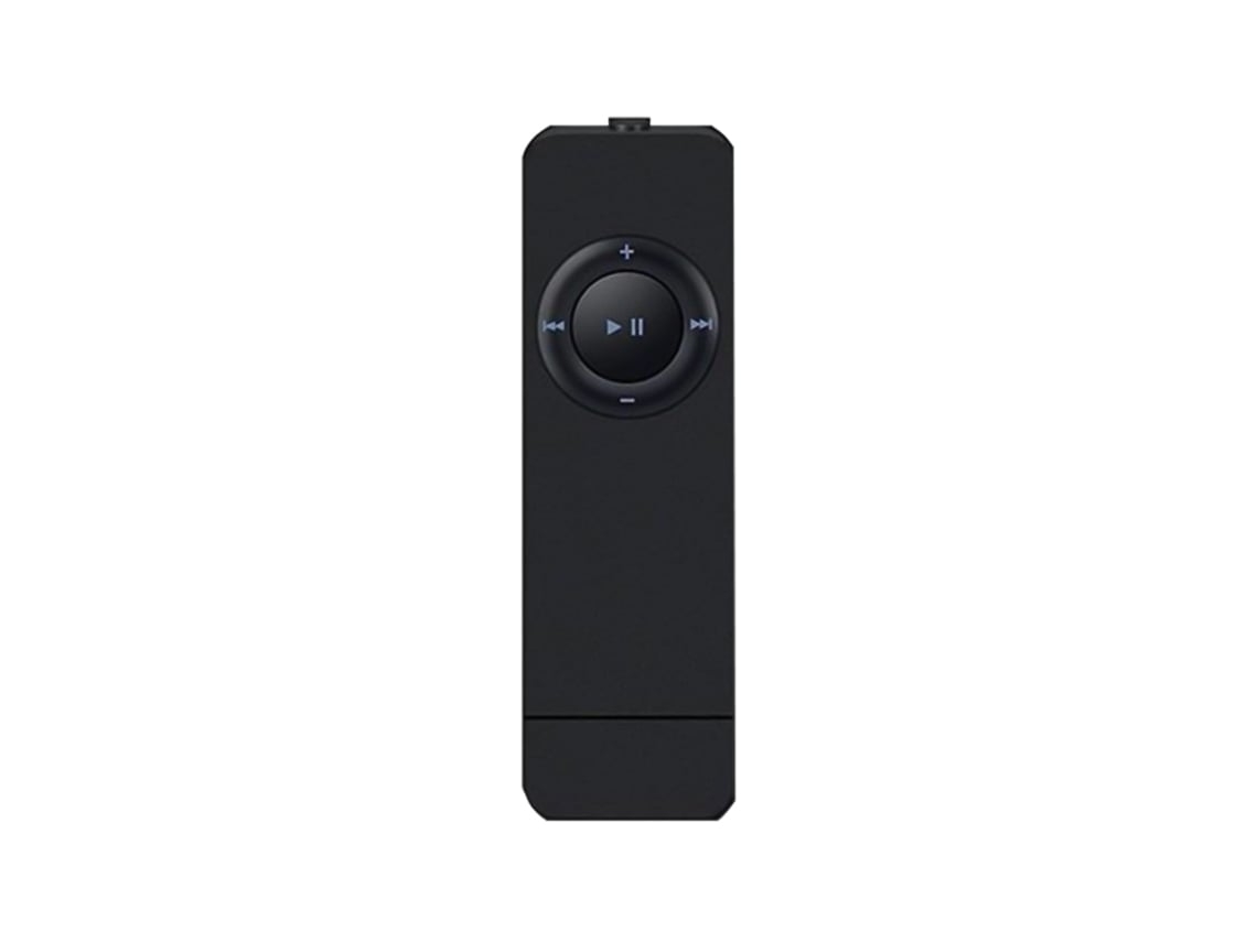 Reproductor Mp3 Elegante Recargable Mini Portátil Media Musical Para Casa Gusshious Negro