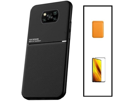 Funda y Protector Xiaomi Redmi Poco X3 Pro PHONECARE Magnetic Lux Negro