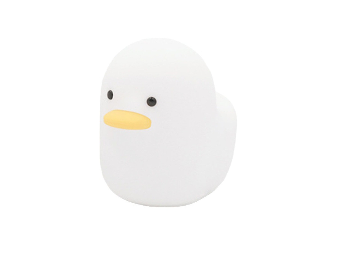 2026-lámpara De Noche De Pato Silicona Suave Con Apagado Automático Retardado Lámpara Led Cute Para Decoración Hogar