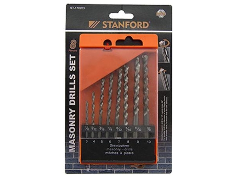Brocas de widia 3 a 10 mm (8 brocas)