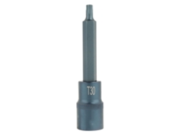 Llave De Vaso Eléctrica Plum T30 De 1/2" (100 Mm) Con Punta De Estrella S2, Acero Ligero, 118 G.