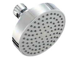 Ducha de agua caliente con boquilla plateada de 4 pulgadas Mslowmoose