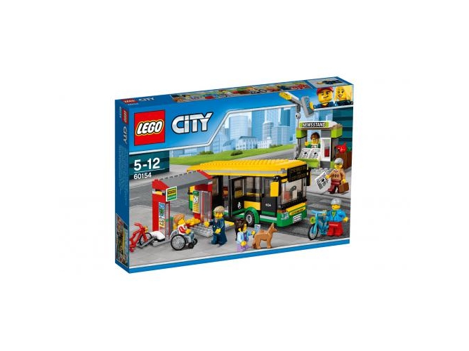 LEGO City: Terminal de autobuses 60154 (Edad Mínima: 5 - 337 Piezas)