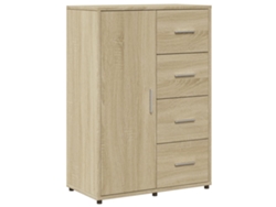 Aparador de madera de ingeniería roble Sonoma VIDAXL (60 x 31 x 84 cm)