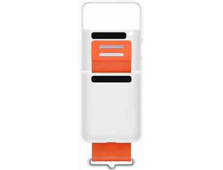 Funda SAMSUNG Z Flip 4 con Fita Blanco