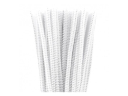 Bolsa 10 Uds Chenilla Blanca Marianne 50 Cm