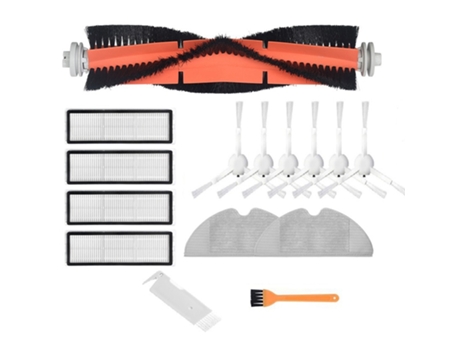 Kit de piezas de aspiradora robótica Dreame Bot L10 Pro, cepillo principal desmontable, filtros de Cepillo Lateral, trapo de fregona, 15 piezas