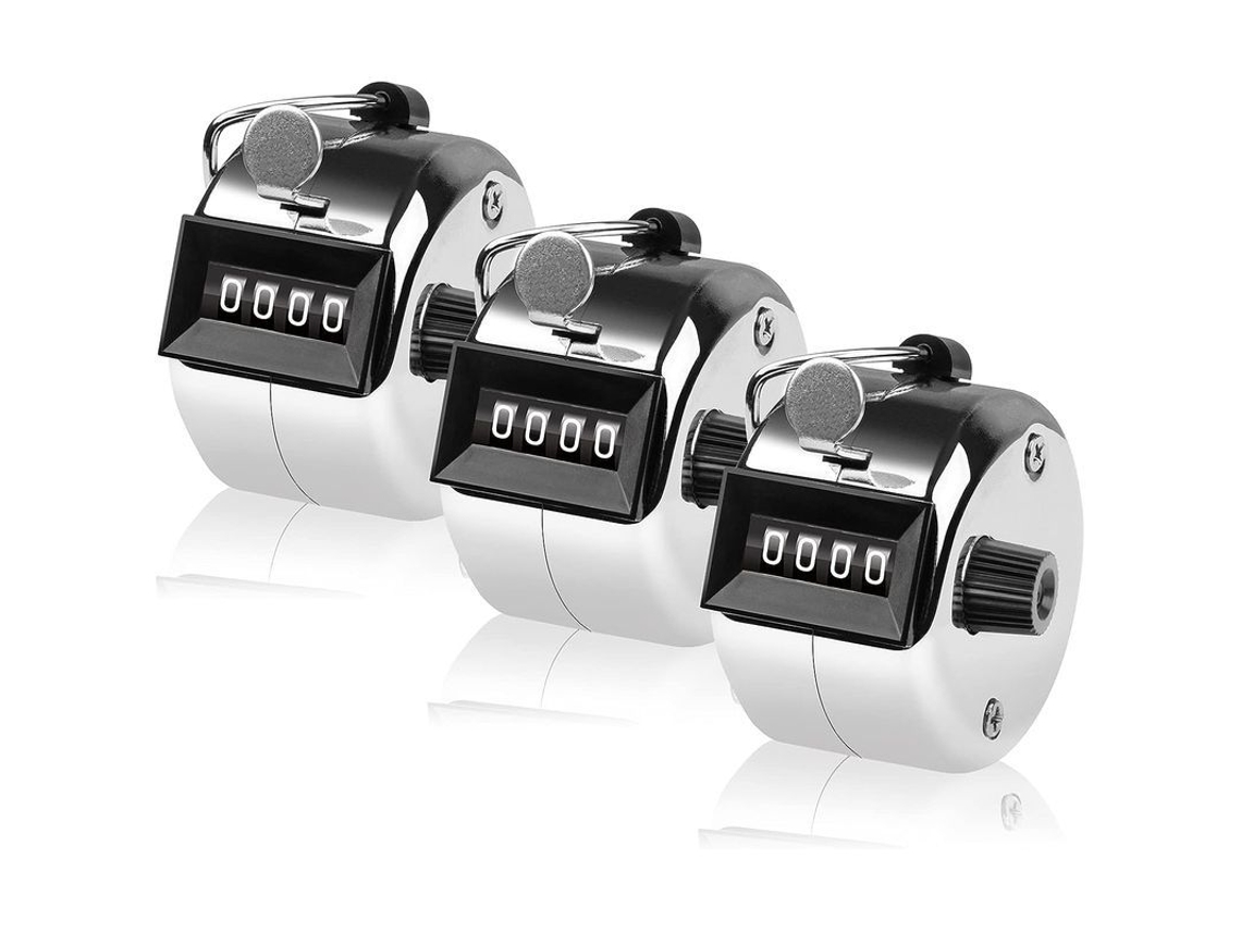 2026-contador Manual De Metal De 4 Dígitos - Clicker Para Contar Golf, Estadios, Restaurantes Y Más