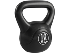 Kettlebell Areia 10kg Antiderrapante Preto
