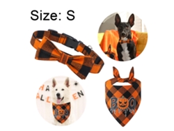 Bandana para mascotas, juego de Halloween para perros NEVEANCE