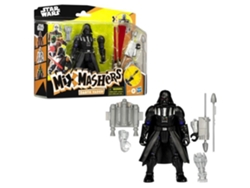 MixMashers Star Wars, figura de Darth Vader personalizable para mezclar y combinar con accesorios