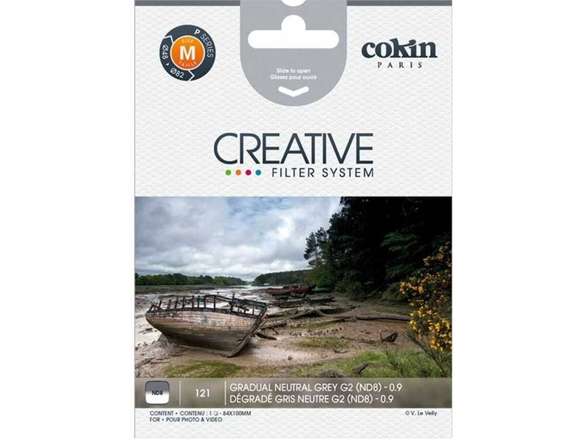 Filtro Densidad Neutra COKIN P121 Gris 8