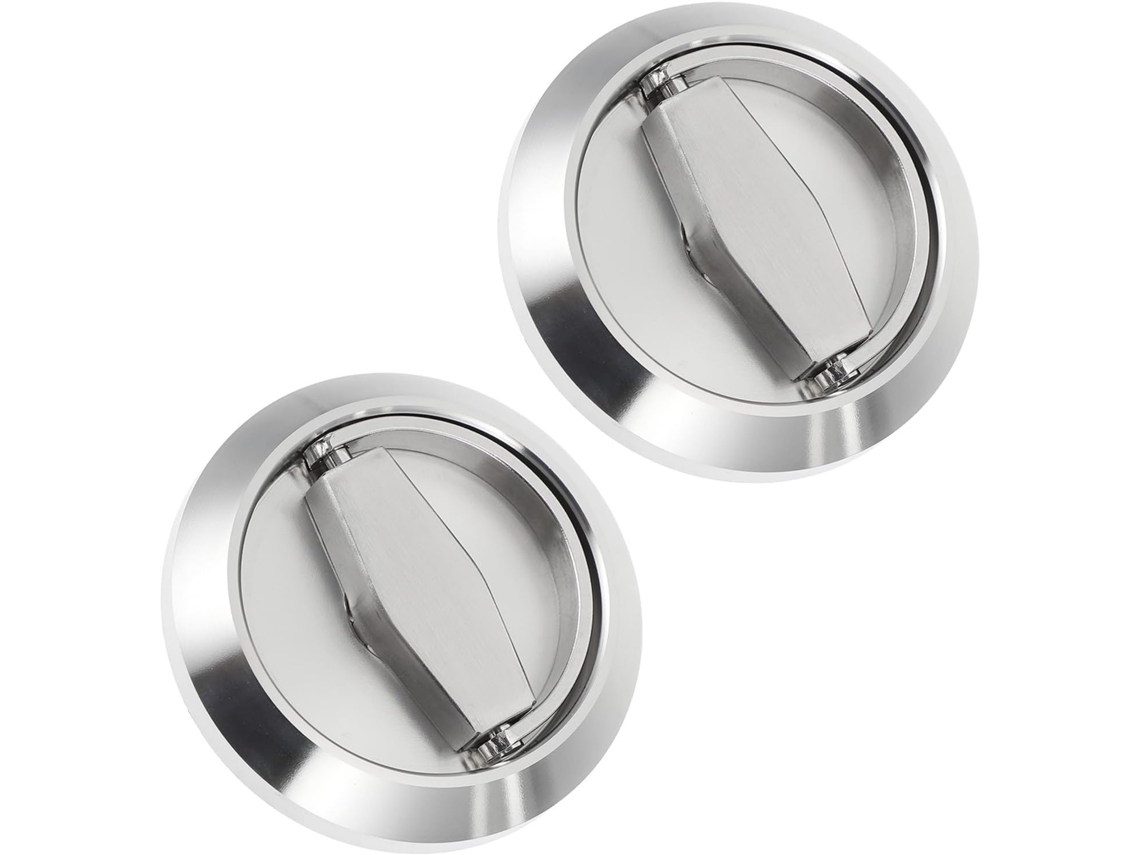 Manija De Puerta Corrediza Empotrada Invisible De Acero Inoxidable 304, Cerradura