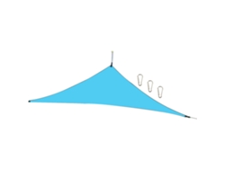 Toldo Triangular Impermeable De Poliéster 210t Resistente A Los Rayos Uv Para Jardín, Terraza Y Patio.
