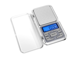 Balanza Inox Bolsillo 500g 0,01g Alta Precisión Lcd Con Función Tara