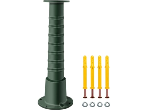 VEVOR Soporte de Bomba Manual de Hierro Fundido Verde Soporte para Bomba de Agua