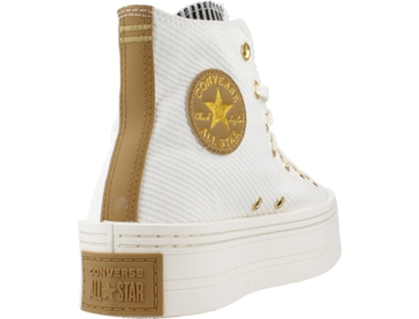 Zapatillas de Mujer CONVERSE Chuck Taylor All Star Modern Lift Tecido Blanco (37.5)