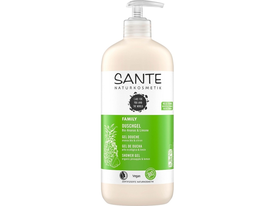 Gel De Ducha Familiar 500 Piña & Limon Bio 500 Ml SANTE Gel