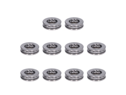 Kit De Desmontaje De 10 Rodamientos De Bolas Metálicos De Empuje Miniatura De Alta Precisión 51104