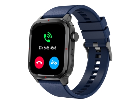 Smartwatch, Pantalla Táctil Completa de 1,7 Pulgadas, Rastreador de Actividad Física Impermeable IP67 para Android iOS CHRONUS