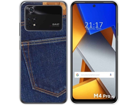 Carcasa para Xiaomi Poco M4 Pro 4G TUMUNDOSMARTPHONE Dibujos Vaquero Multicolor
