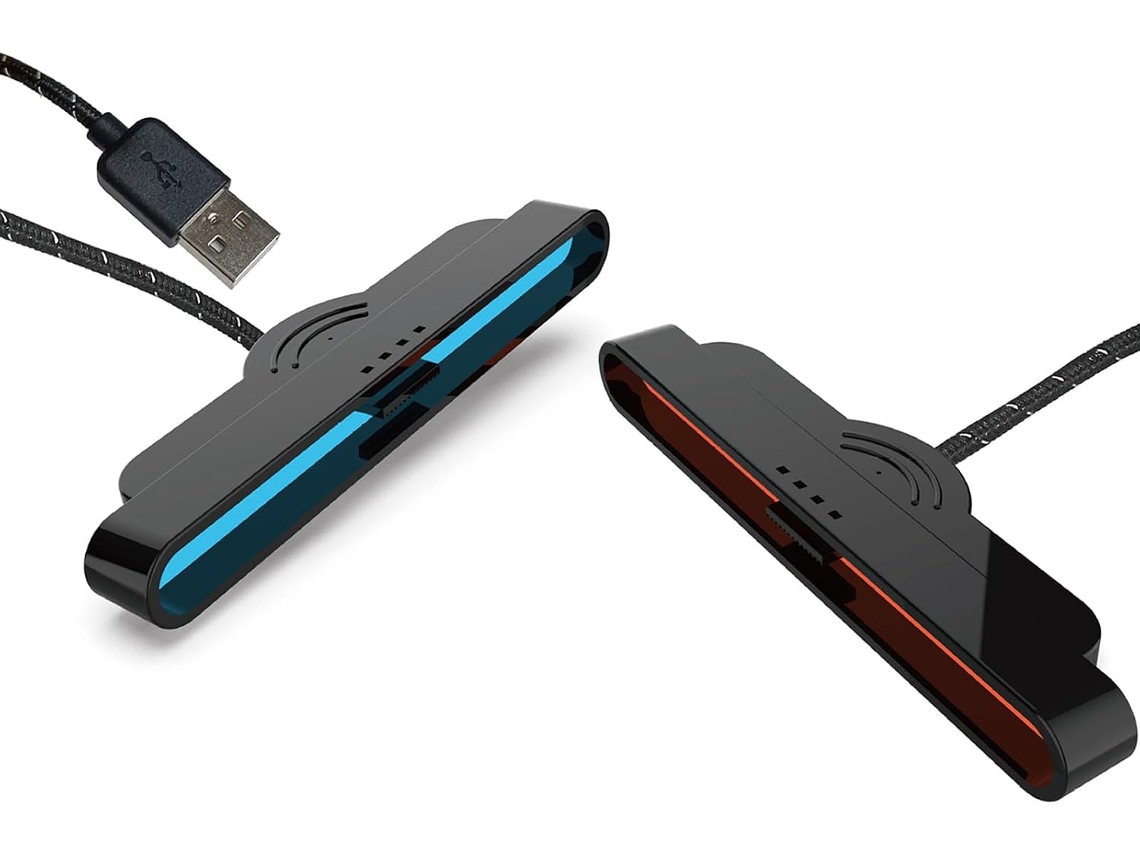 Estación De Carga Rápida De Doble Puerto Con Indicadores Led Para Jugar Simultáneamente. Pieza De Repuesto Para Switch 2.