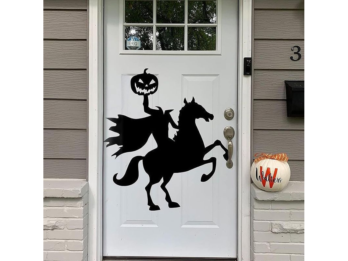 Pegatinas De Pared De Halloween, Decoraciones Para Habitaciones Y Puertas Para Halloween