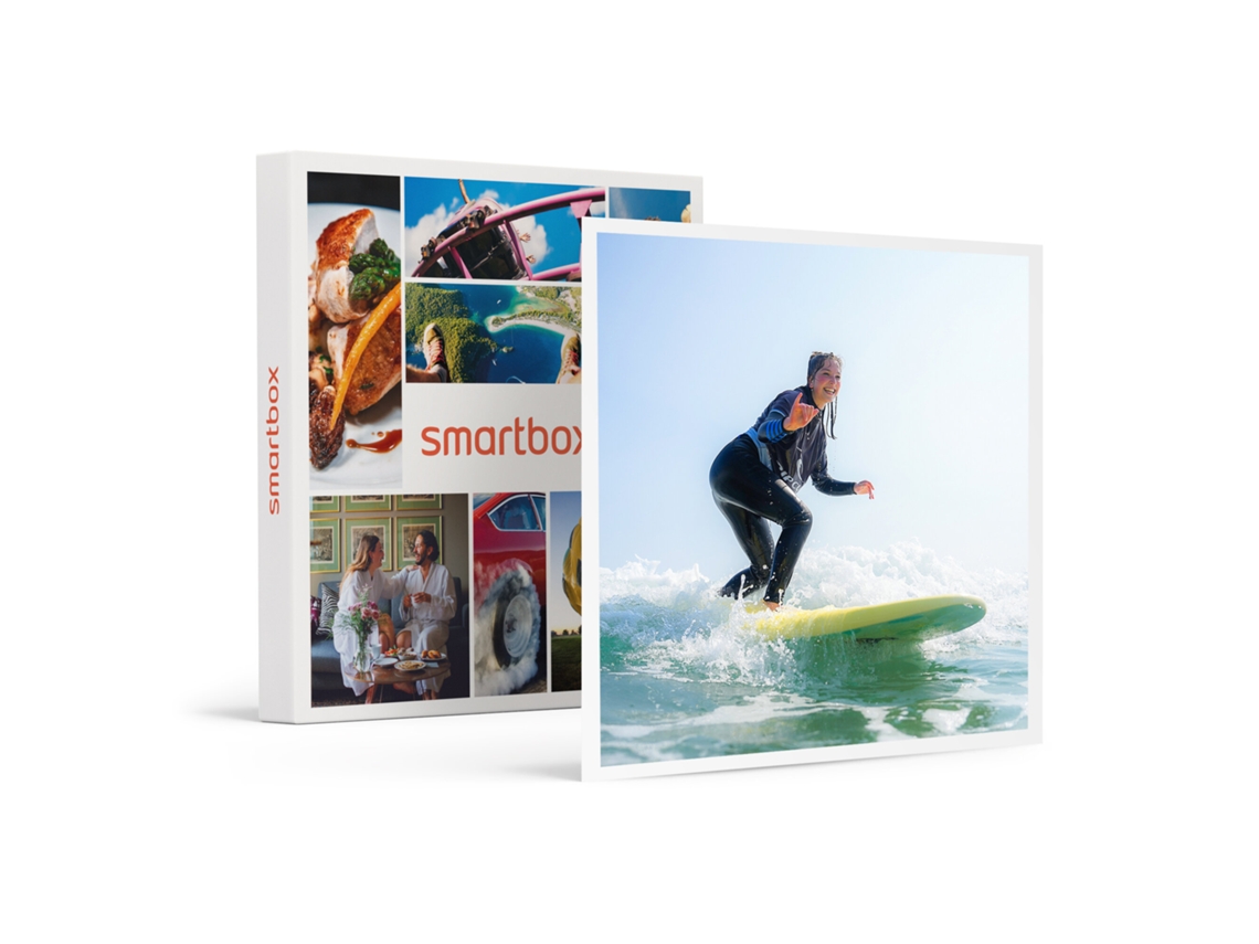 SMARTBOX Berria Surf School & Camp: 2 noches en surf house y 2 clases de surf de 90 min para 2 Caja Regalo