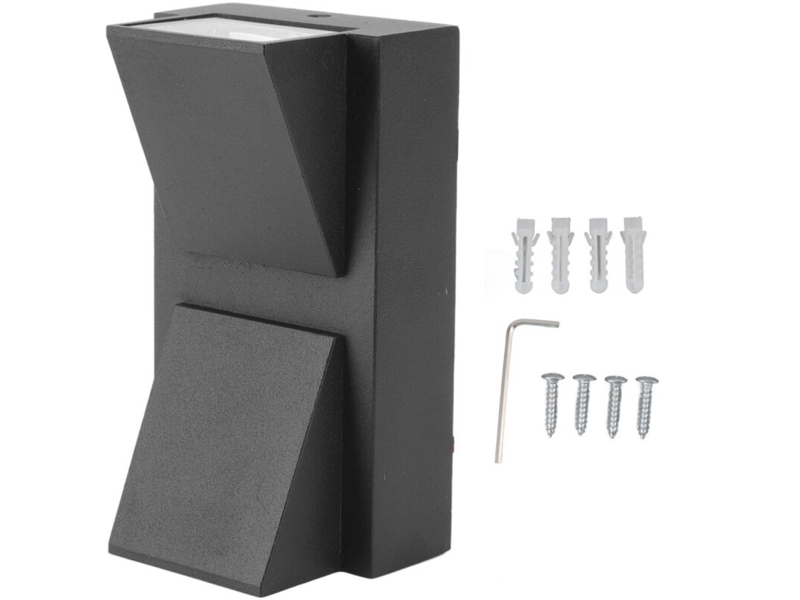 Aplique De Pared Led Doble E Impermeable Para Uso Exterior.