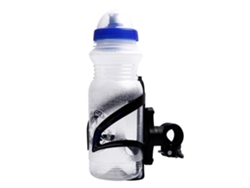 Soporte Para Botellas De Bicicleta Extensible, Giratorio 360 Grados, Adaptador Para Manillar/tija De Sillín