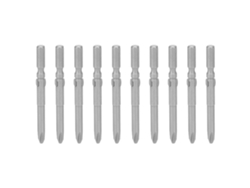 10 Piezas De Puntas Magnéticas Phillips De 4,5 Mm Para Destornillador Eléctrico.
