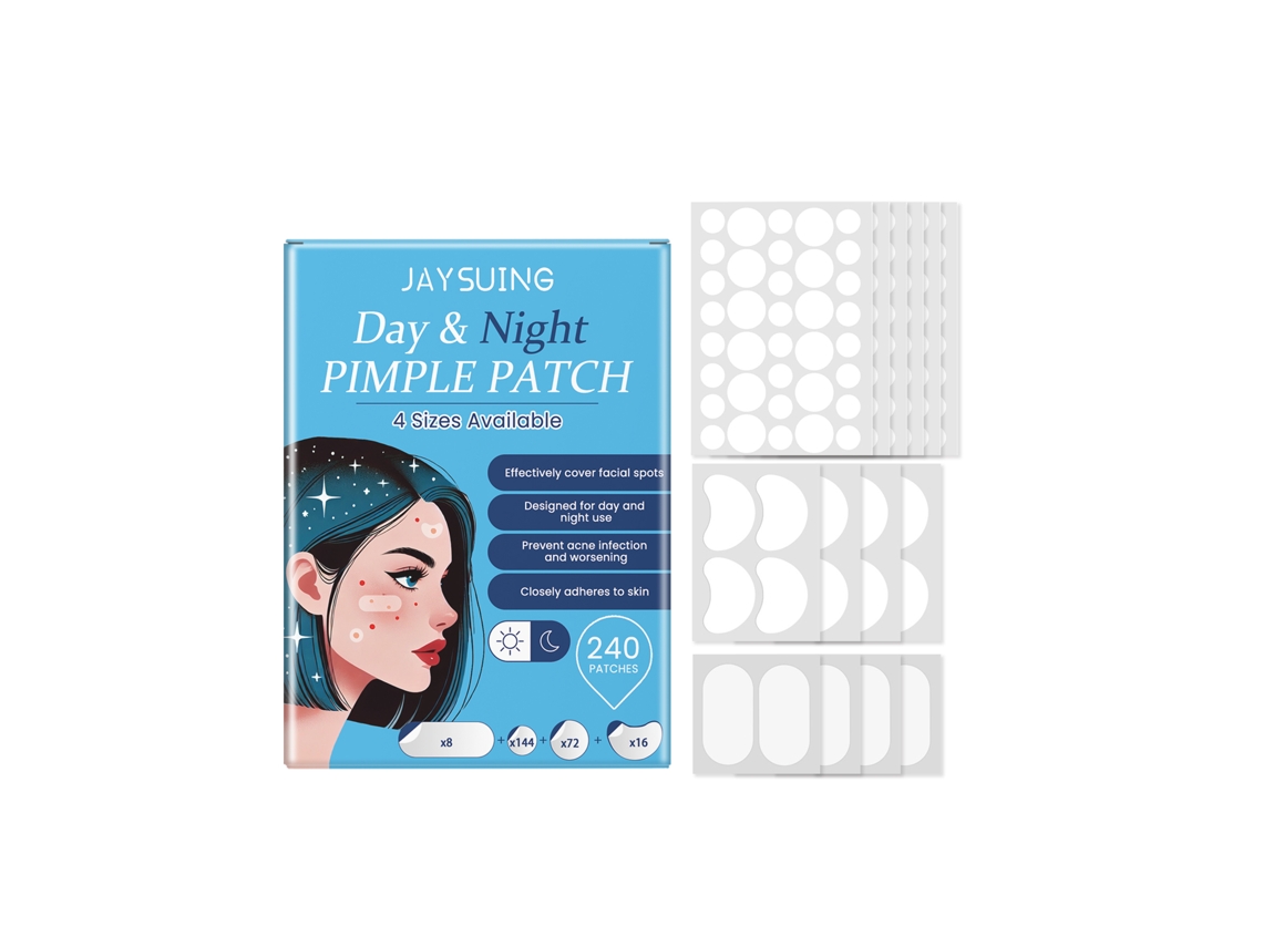 Limpieza de parches día y noche, 24 horas de efectividad.
