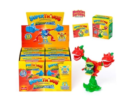 SUPERTHINGS Mutant Battle Exoskeletons (3 años)