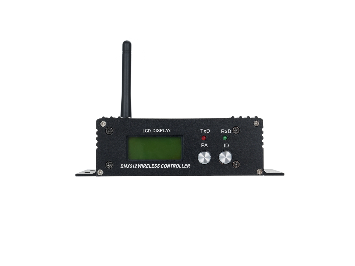 Transmisor/receptor Inalámbrico Dmx 512, Control De Iluminación De Escenario, 35 Grupos, Identificación Lcd, Potencia Ajustable, Alcance De 400 M.