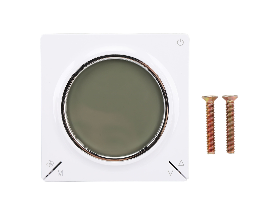 Panel De Control De Termostato Con Detección De Temperatura Y Humedad Para Sistemas De Aire Acondicionado Y Ventilación.