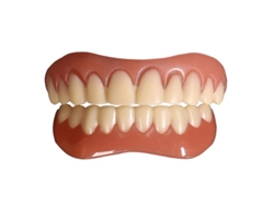 Prótesis dentales de silicona superiores e inferiores para una sonrisa perfecta - Fácil aplicación