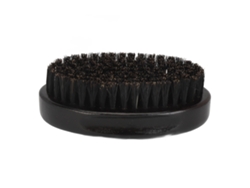 Pincel De Barba De Madera Para Eliminar Suciedad Aceite Pelo Roto De Forma Ovalada Portátil Para Cuidado Y Acondicionar La Barba