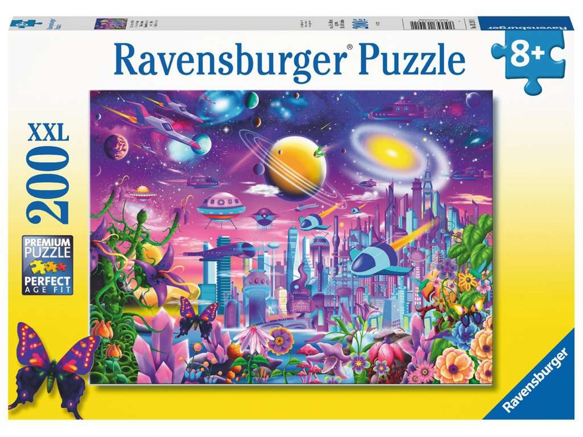 Puzzle RAVENSBURGER Cosmic City rompecabezas 200 pieza(s) Fantasía