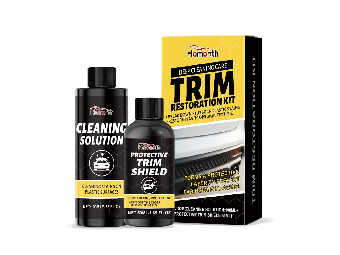 Kit de limpieza y cuidado para plásticos de automóviles