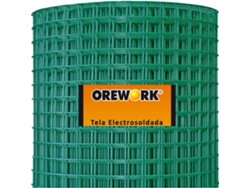 Malla soldada verde 51×51 mm 100 cm Ø 2,0 mm 25 m Orework