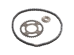 2026-kit De Piñón Y Cadena Reemplazo Delantero Trasero 420 14t 36t 76 Enlaces Para Patinetas Eléctricas Bicicletas Atv