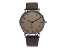 Reloj De Pulsera Analógico De Cuarzo, Estilo Casual De Negocios, Color Gris.