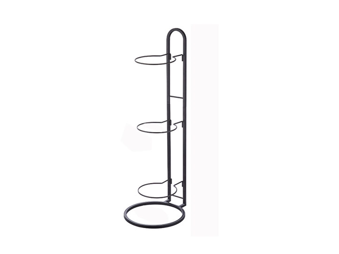 Soporte vertical para pelotas deportivas, organizador de hierro para fútbol y baloncesto NEVEANCE