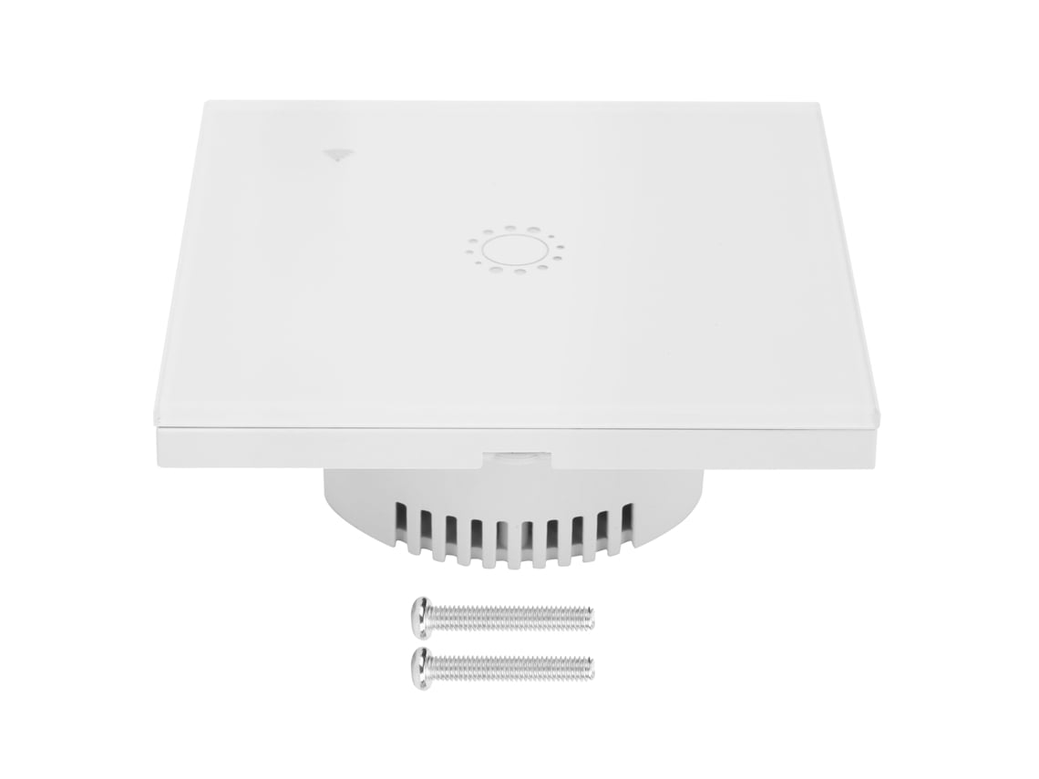 Veloriskku-interruptor Inteligente Wifi Controle Remoto App Toque Parede Norma Britânica 2200w 95‑240v Ac